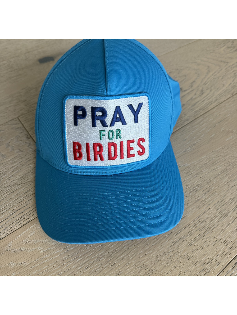 G/FORE Blue 'Pray for Birdies' Golf Cap Hat Blue